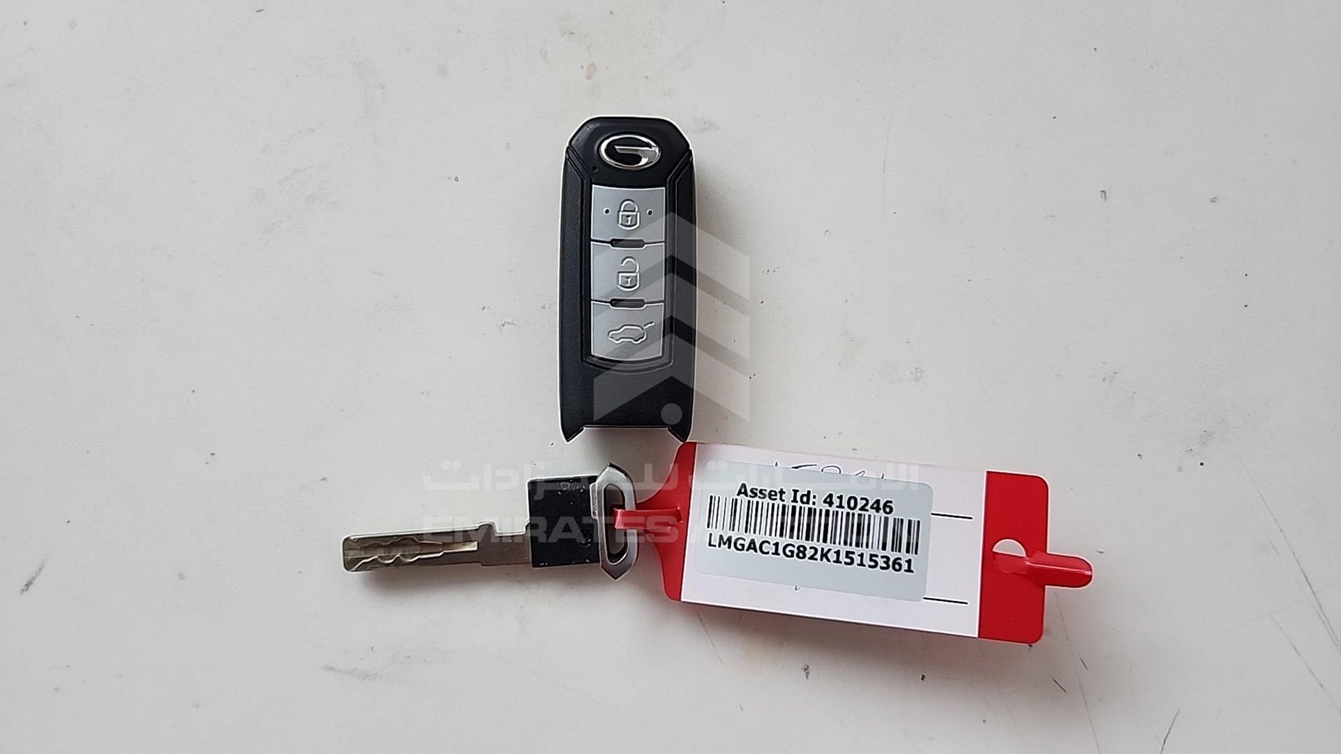 2019 GAC GS4 VIN: LMGAC1G82K1515361