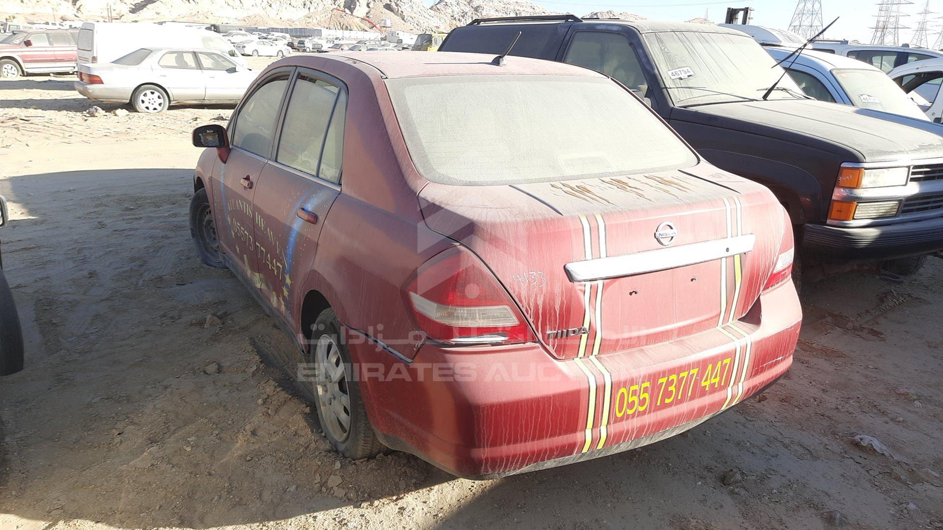 2009 NISSAN TIIDA VIN: JN1CC11CX9T038613