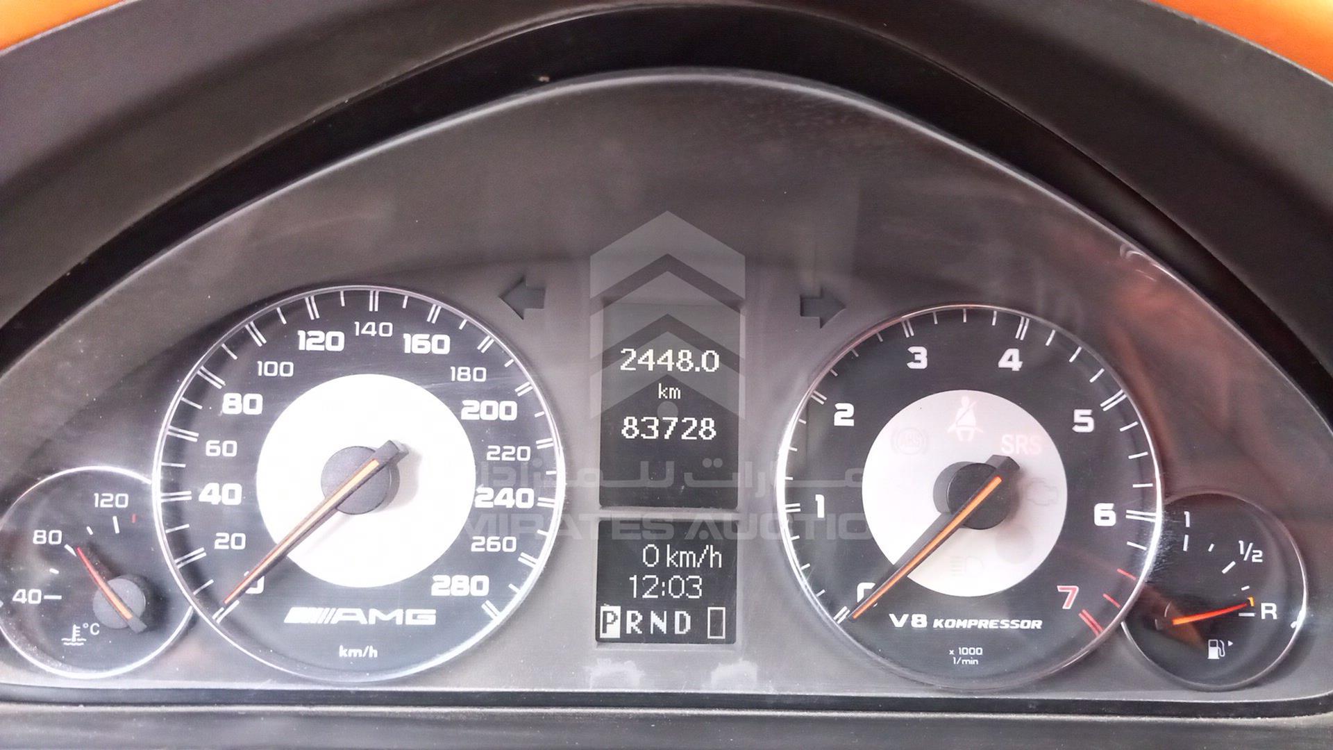 2002 MERCEDES G 55 VIN: WDB4632481X130645