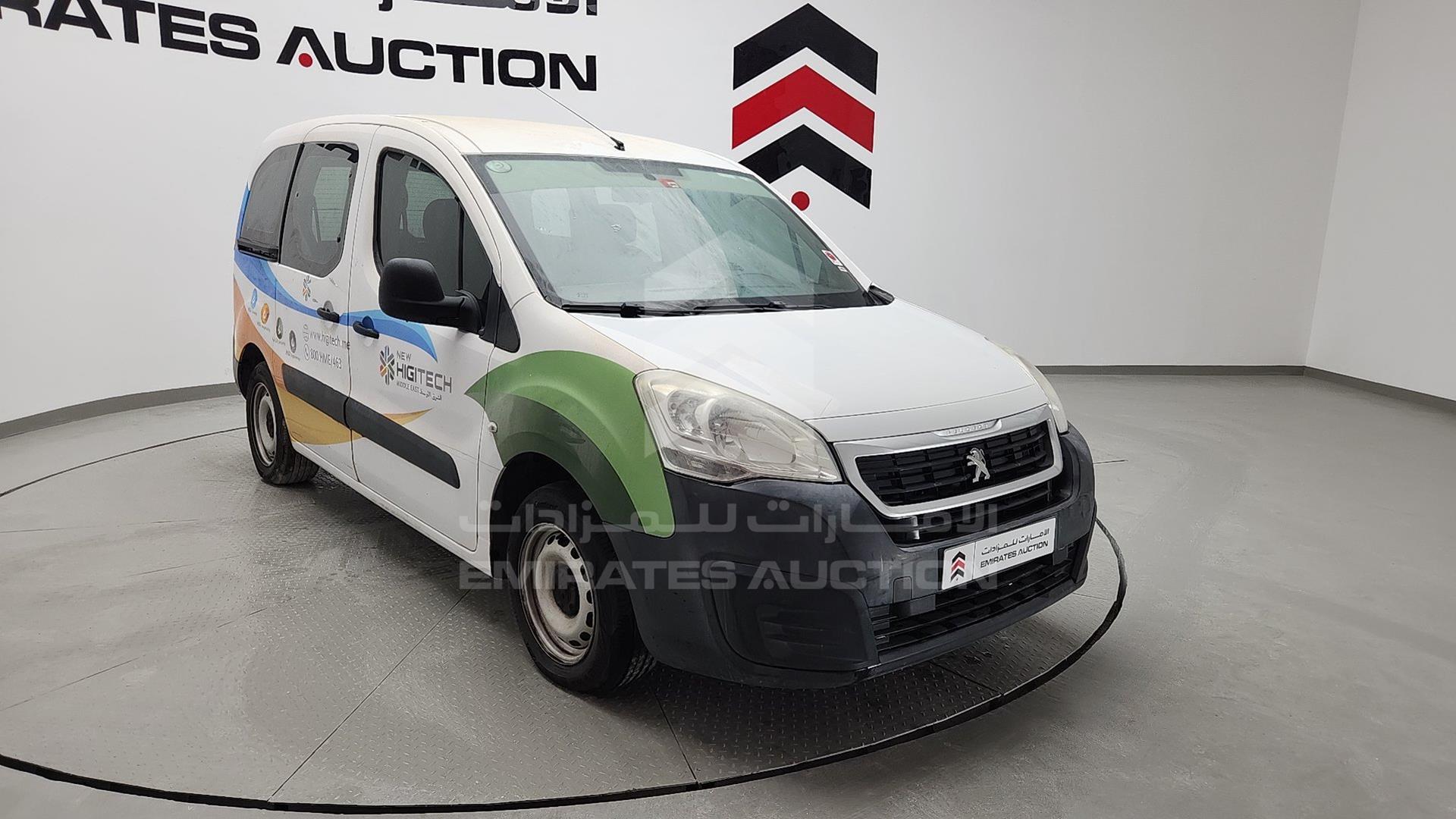 2018 PEUGEOT PARTNER VIN: VF37JNFUXJJ584167