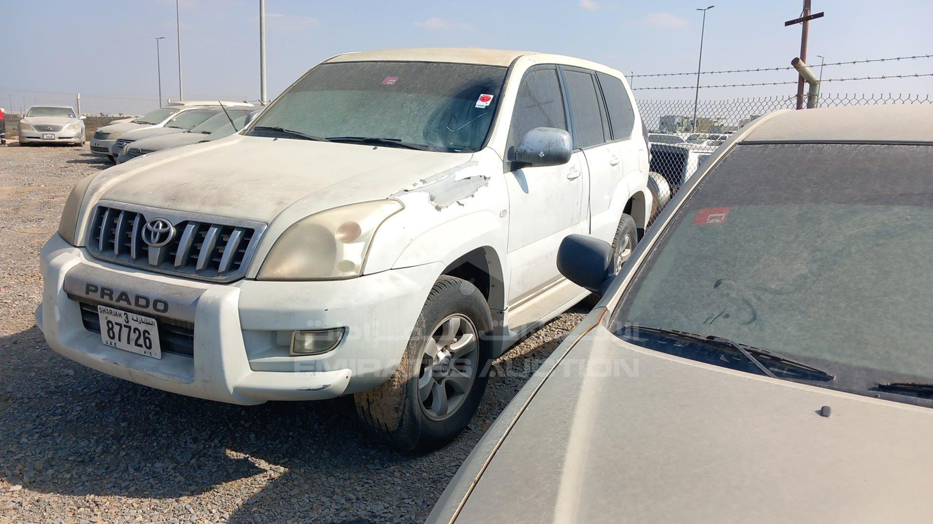 2008 TOYOTA PRADO VIN: JTEBL29J685112223