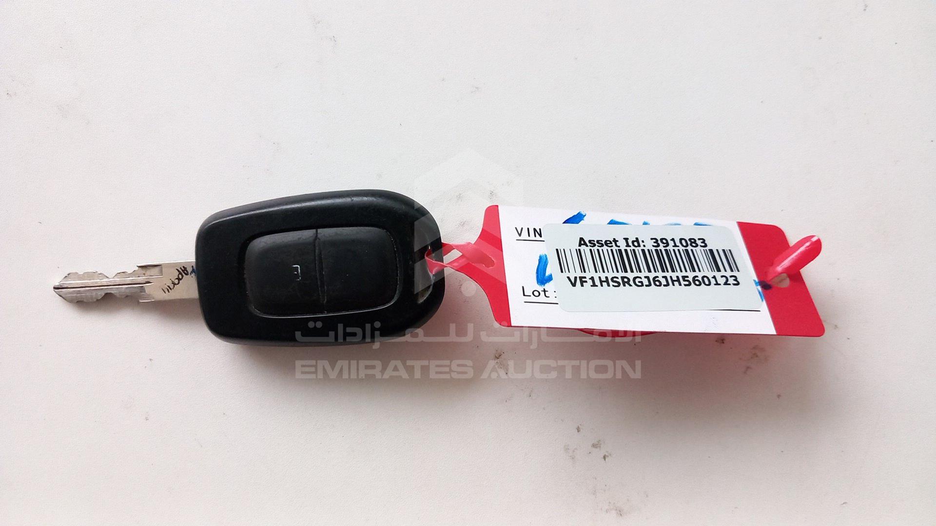 2018 RENAULT DUSTER VIN: VF1HSRGJ6JH560123