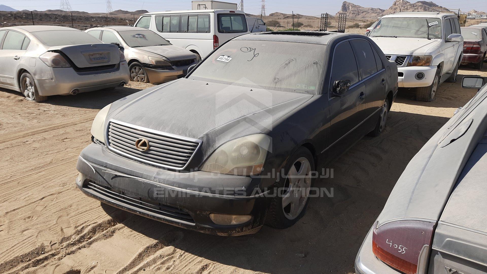 2001 LEXUS LS 430 VIN: JTHBN30F110032729