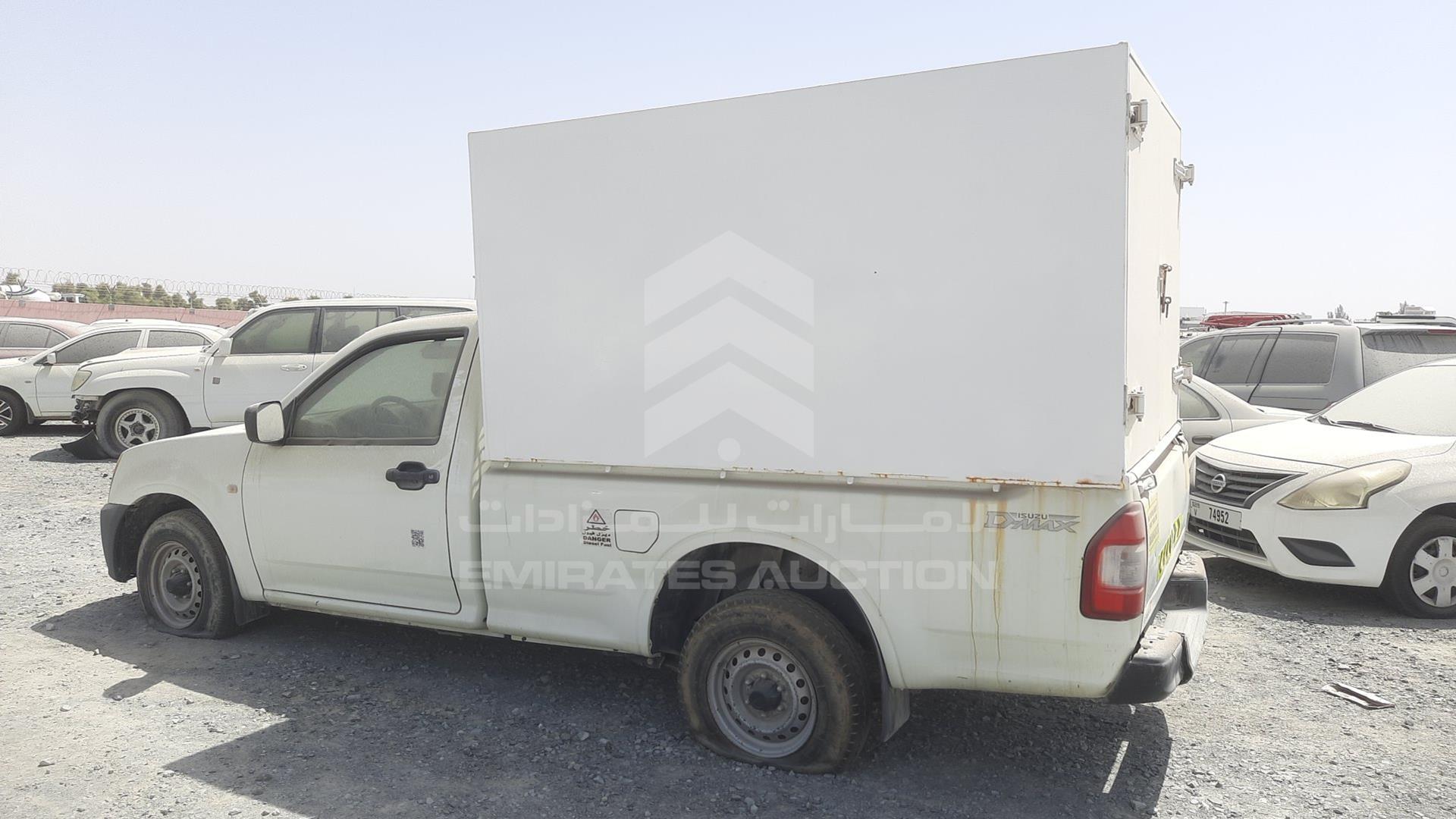 2012 ISUZU D-MAX VIN: MPAEL34C6CH501099