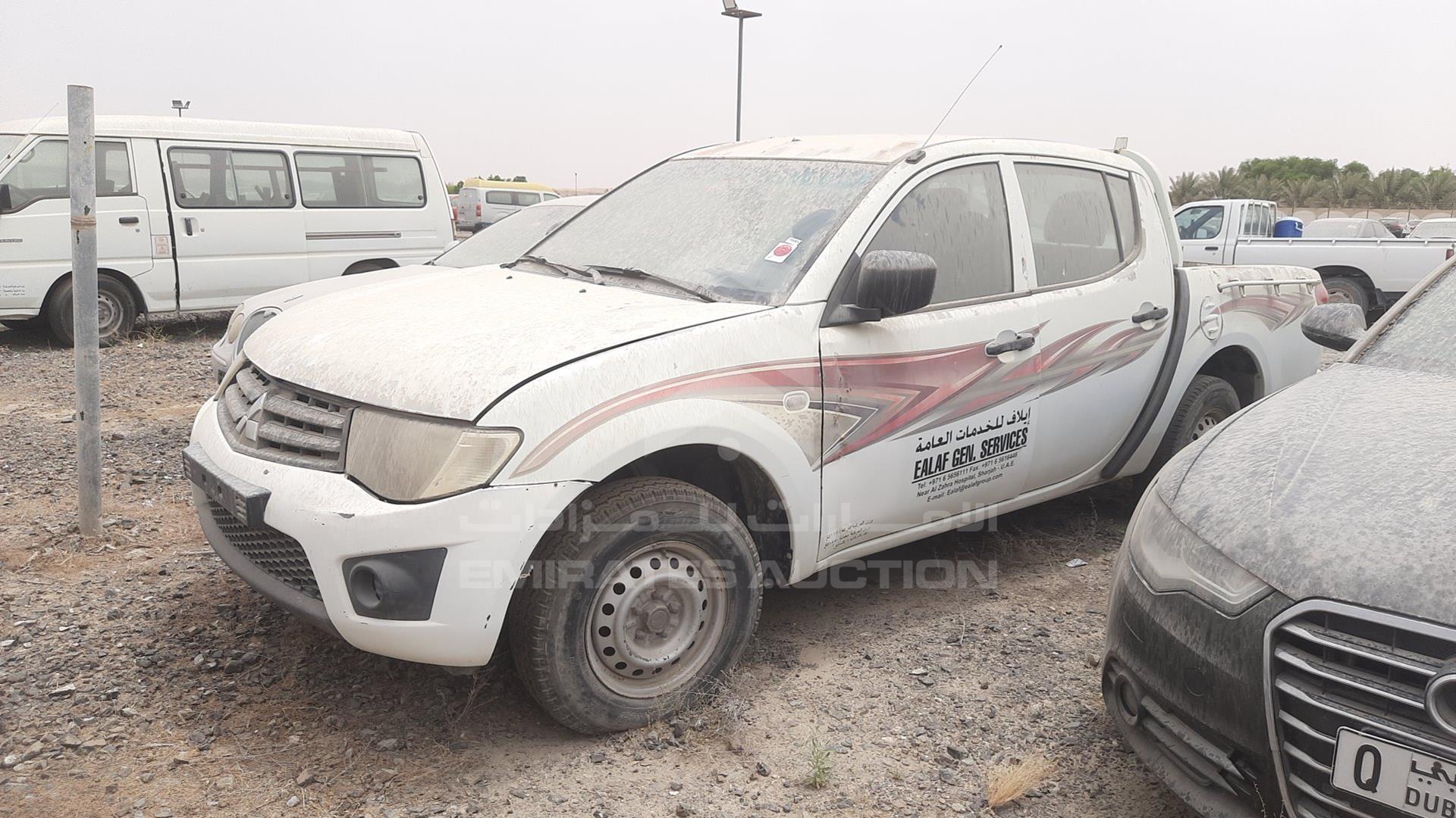 2013 MITSUBISHI L 200 VIN: MMBJNKA50DD016652