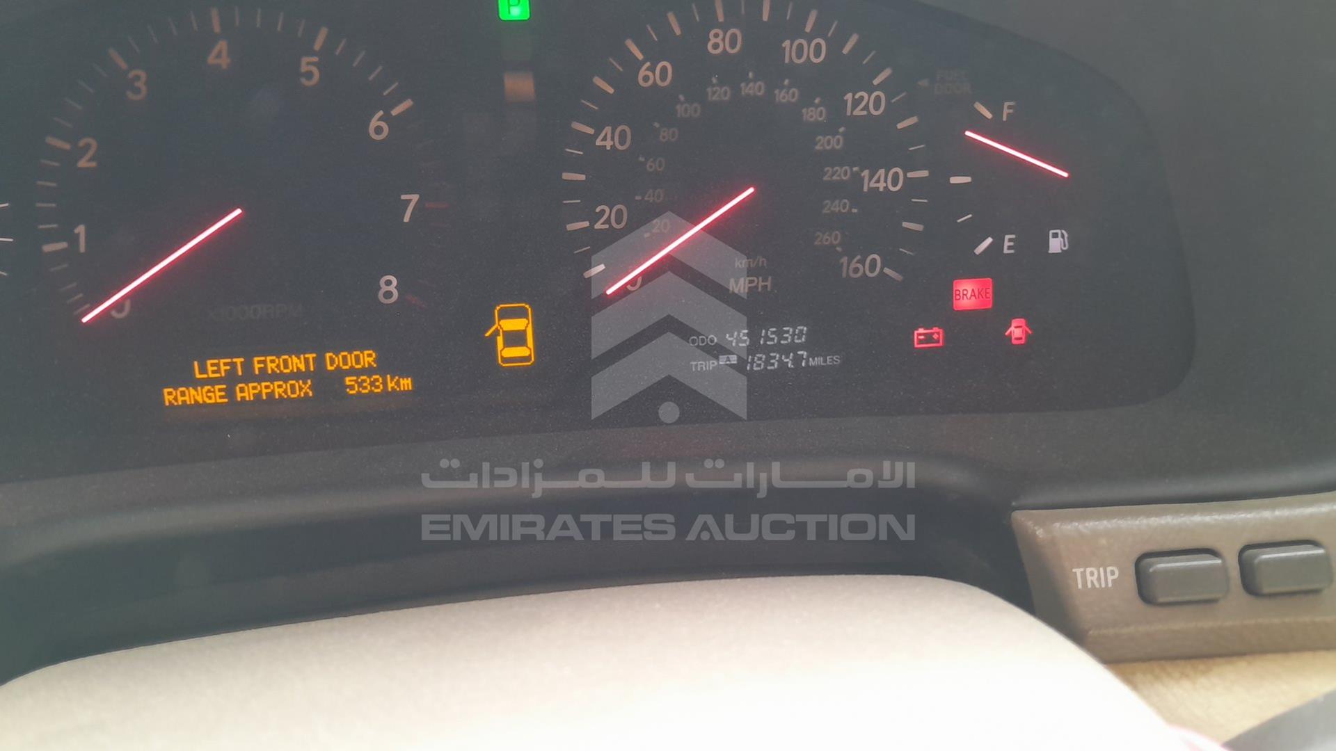 2002 LEXUS LS 430 VIN: JTHBN30F320069945