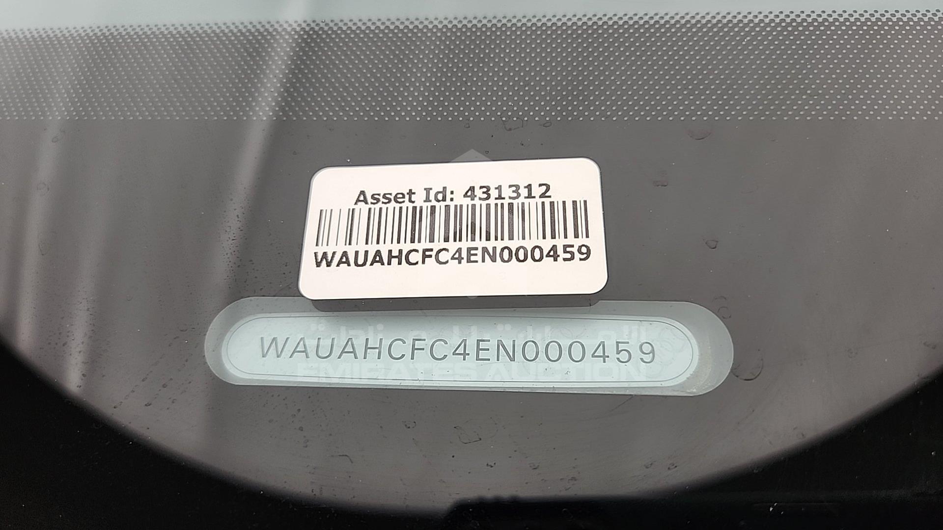 2014 AUDI A6 VIN: WAUAHCFC4EN000459