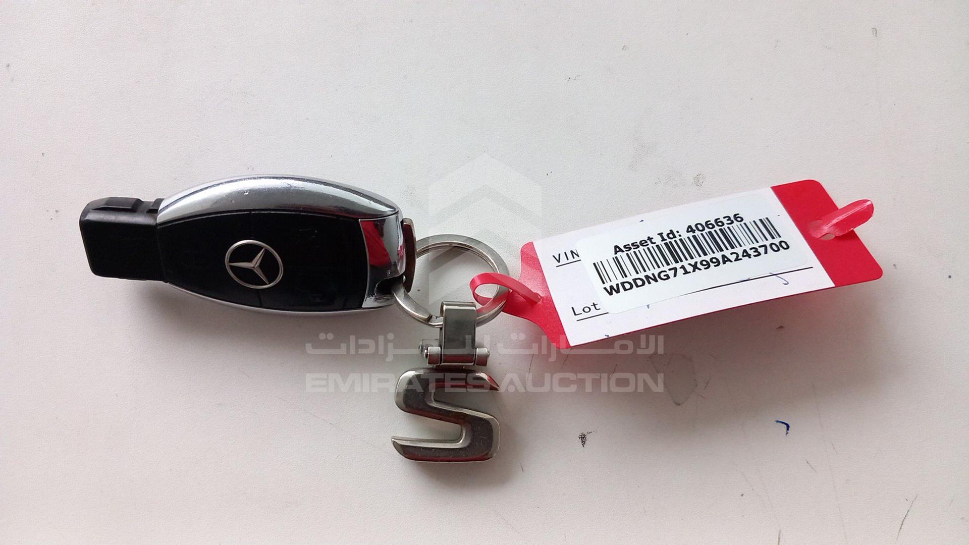 2009 MERCEDES S 500 VIN: WDDNG71X99A243700