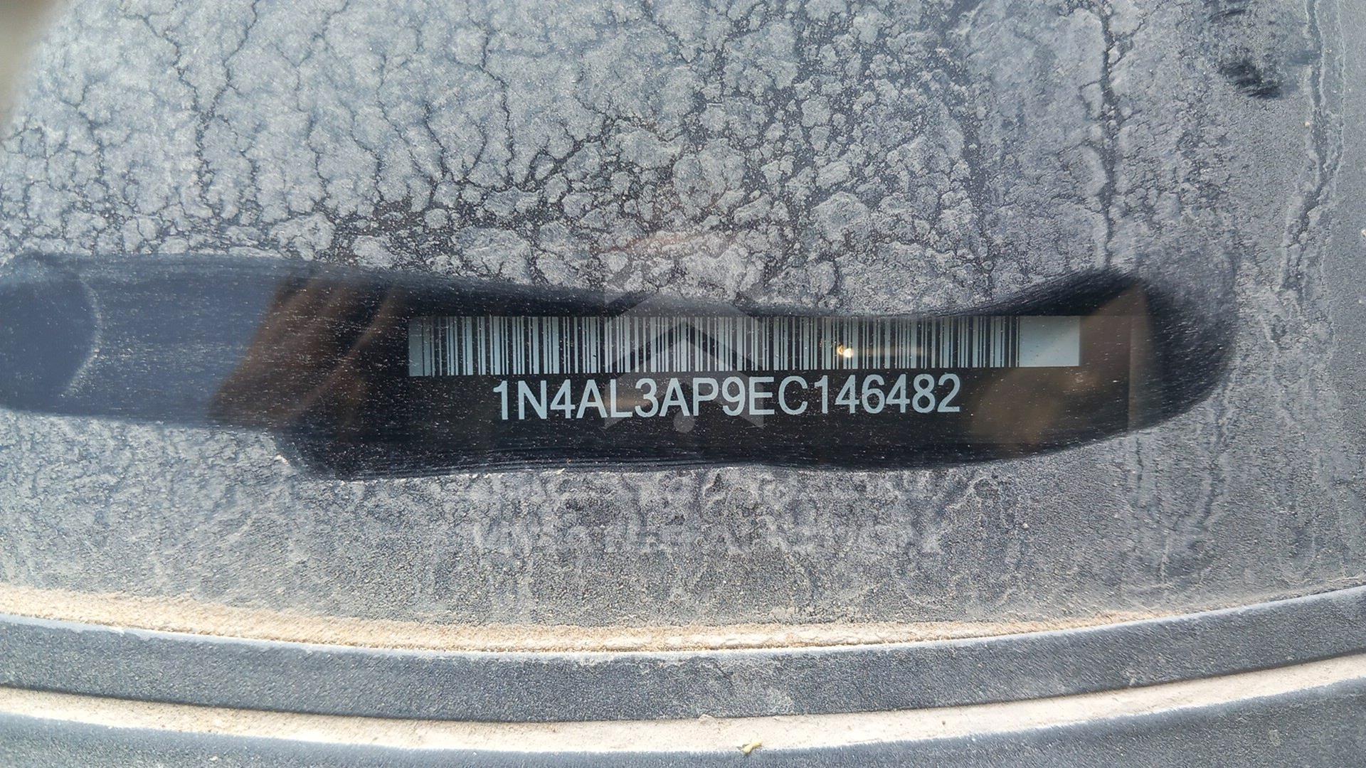 2014 NISSAN ALTIMA VIN: 1N4AL3AP9EC146482