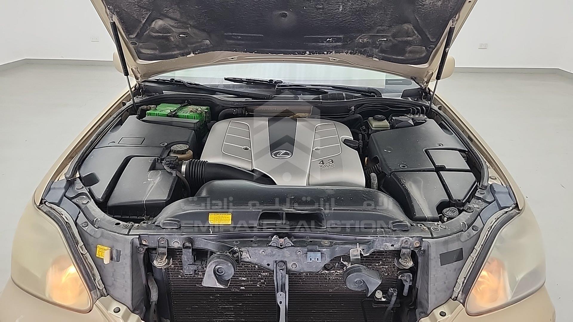 2006 LEXUS LS 430 VIN: JTHBN36F965036027