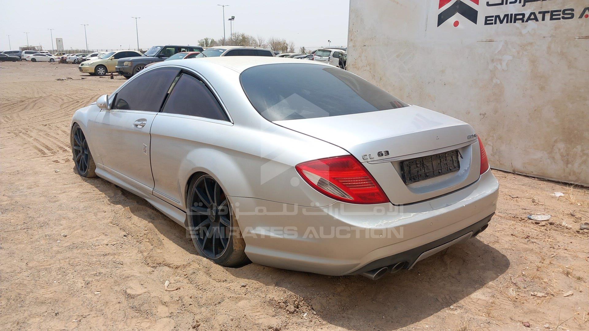 2007 MERCEDES CL 550 VIN: WDDEJ71XX7A001433