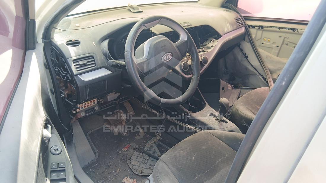 2012 Kia Morning - Scrap without document — Front Left Driver Dashboard View — Photo 11