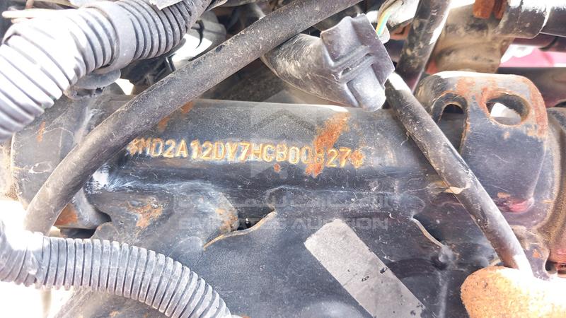 MD2A12DY7HCB00827 Auction: EmiratesAuction Lot: 415928 MD2A12DY7HCB00827 Bajaj Pulsar 180CC 2017 RED Photo 3