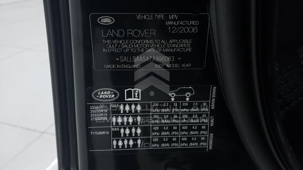 Range Rover Sport 2007 SALLSAA547A996063 Image 13