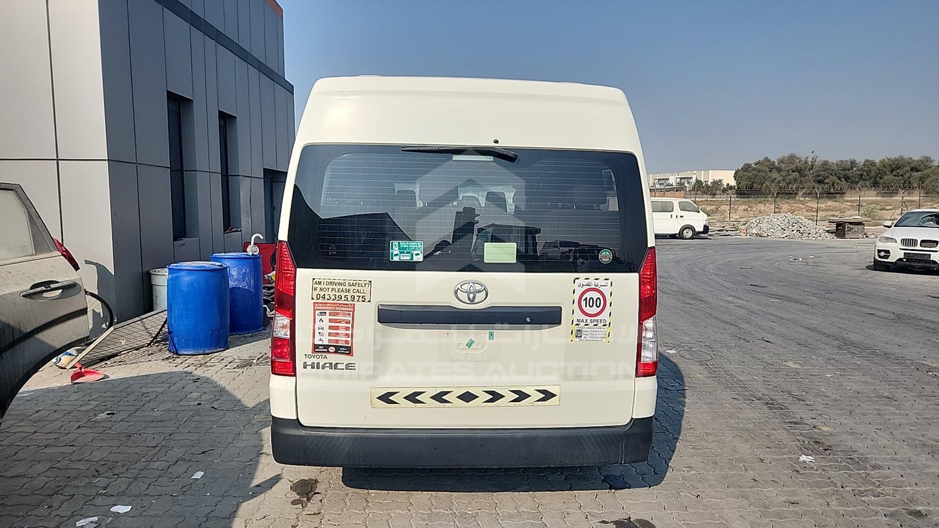 2021 TOYOTA HIACE VIN: JTGHN9CP5M6007338