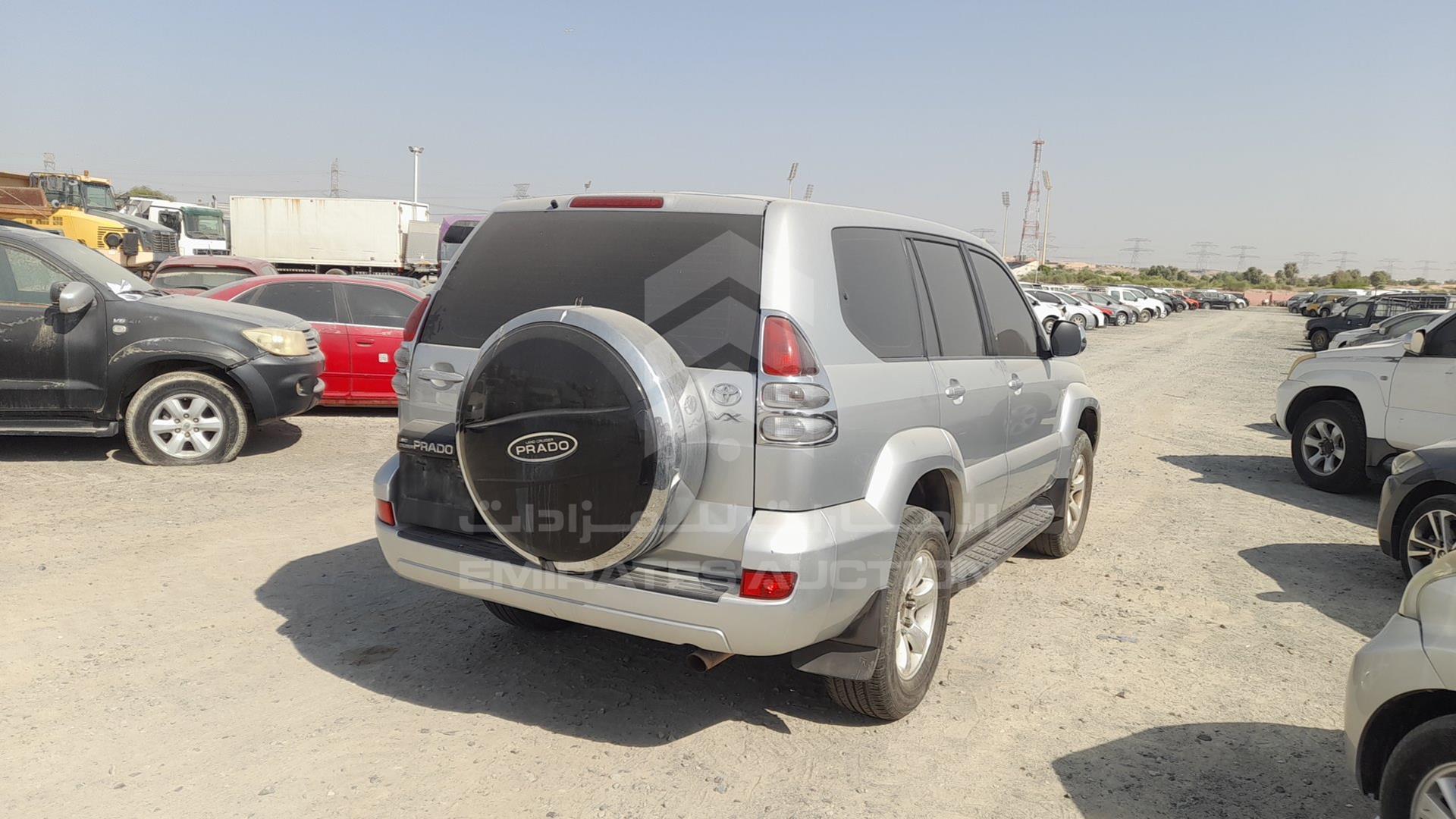 2008 TOYOTA PRADO VIN: JTEBU25J985148121