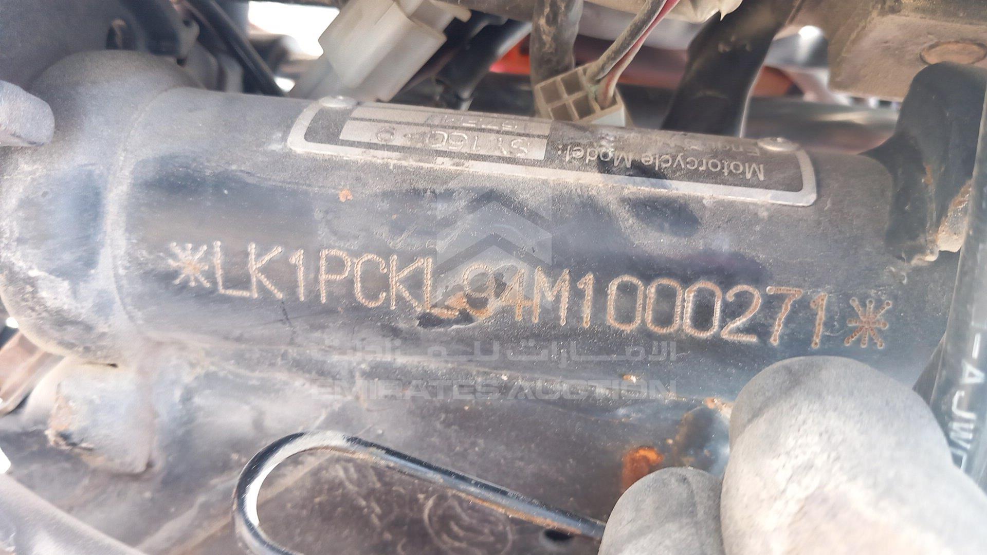2021 SANYA SY150T VIN: LK1PCKL94M1000271