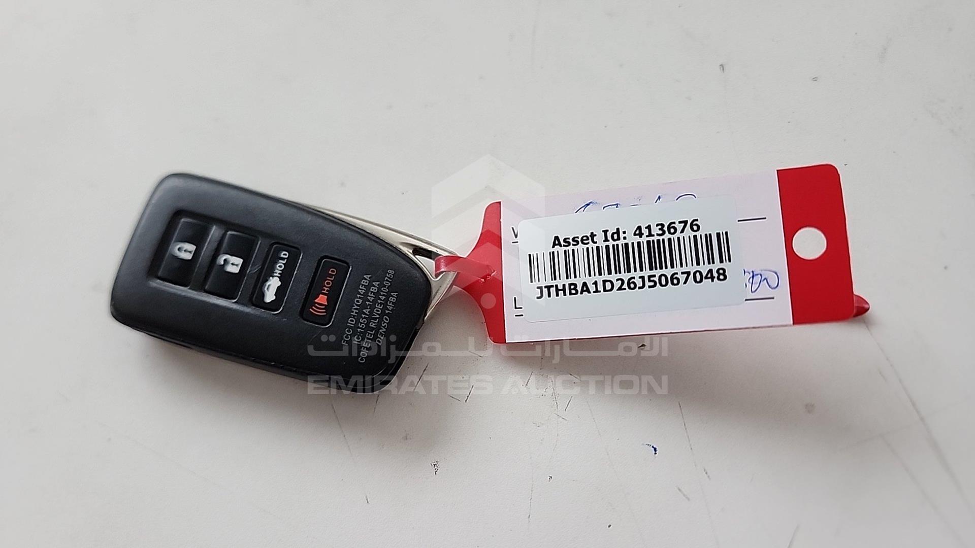 2018 LEXUS IS300 VIN: JTHBA1D26J5067048
