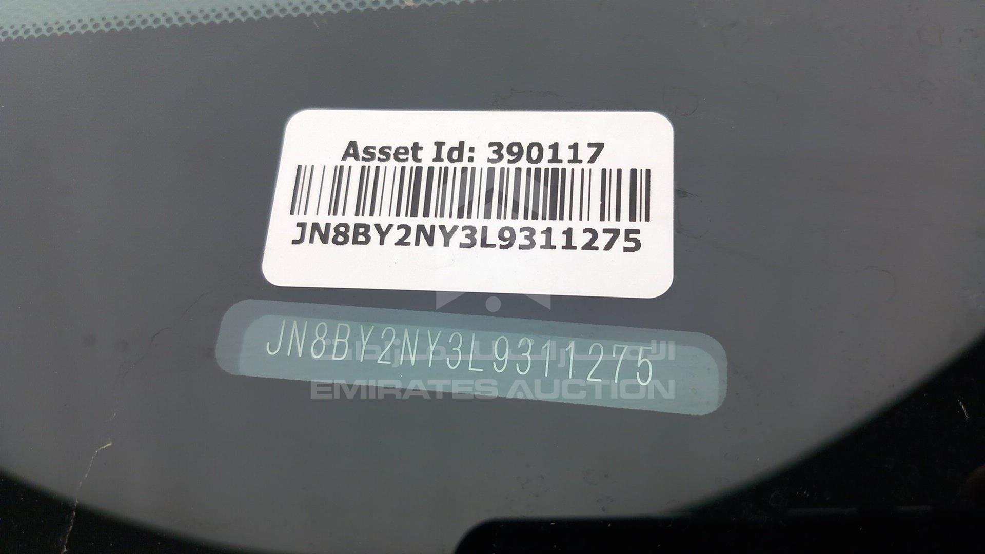 2020 NISSAN PATROL VIN: JN8BY2NY3L9311275