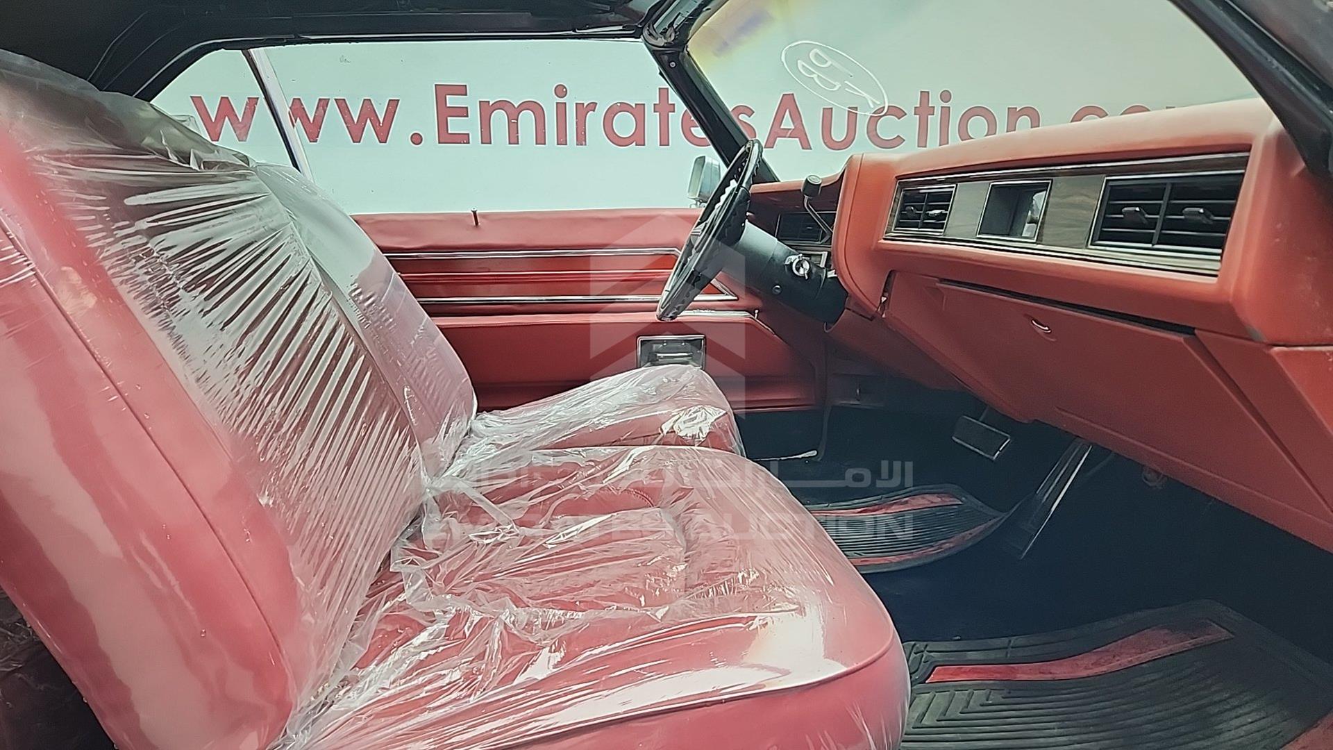 1972 CADILLAC ELDORADO VIN: 6L67S2Q405165