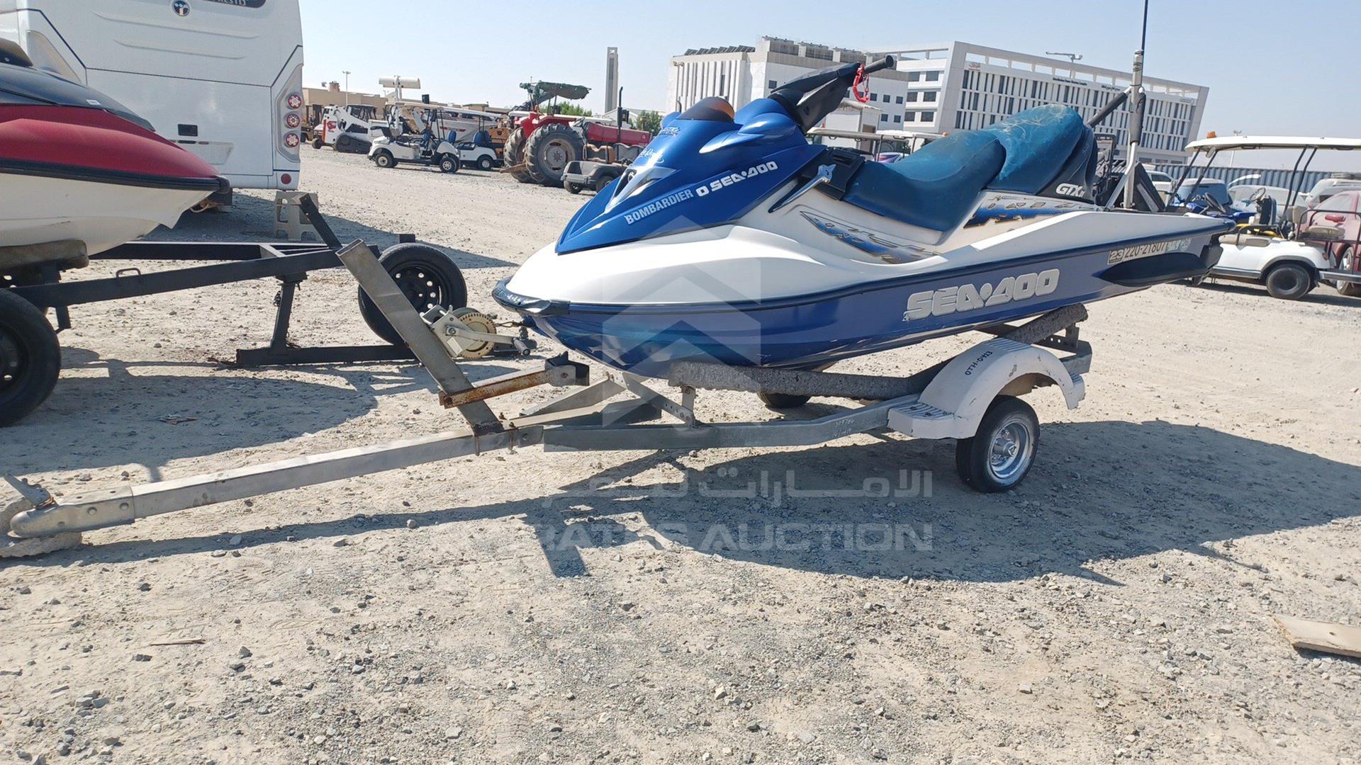 0 JET SKI + TROLLEY SEA DOO VIN: ZZN41052B207