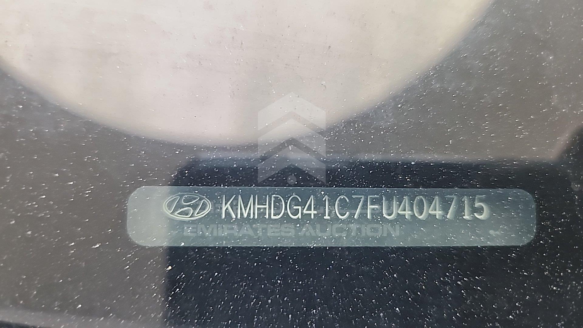 KMHDG41C7FU404715 - 2015 Hyundai Elantra - #504679