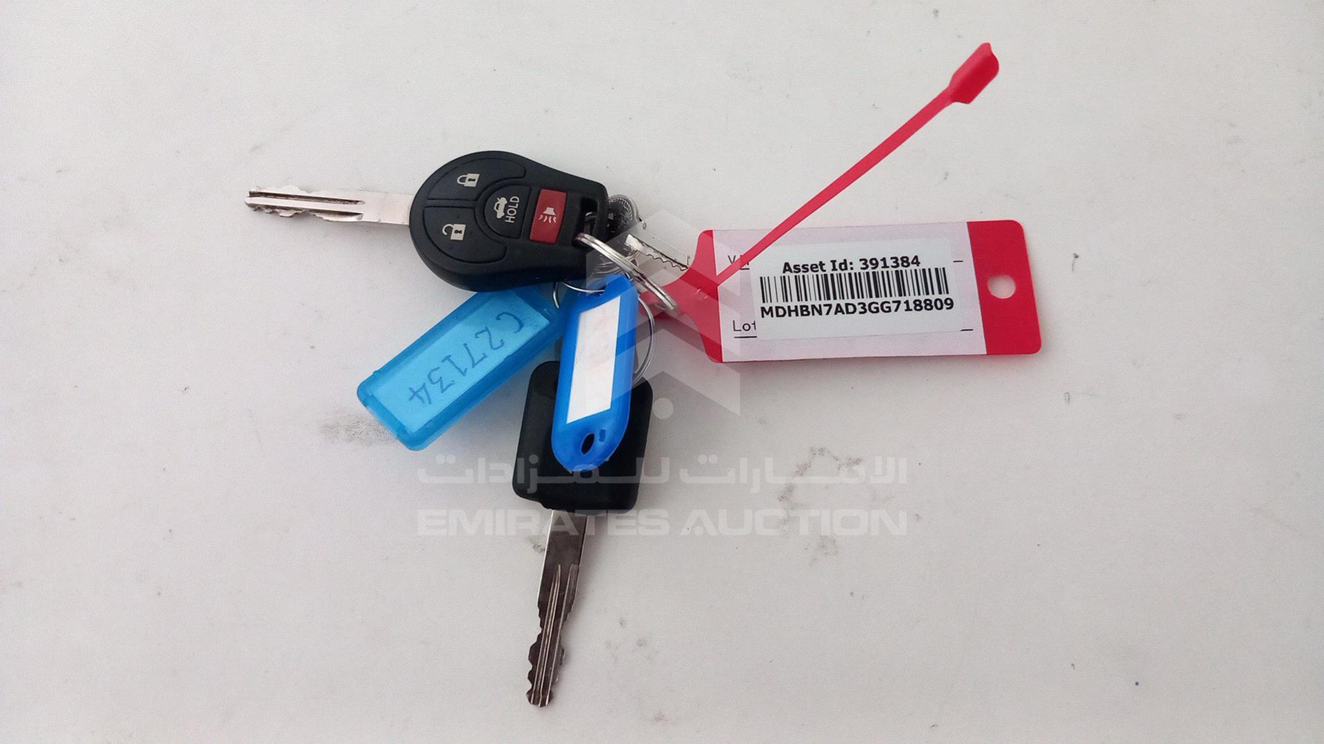 2016 NISSAN SUNNY VIN: MDHBN7AD3GG718809