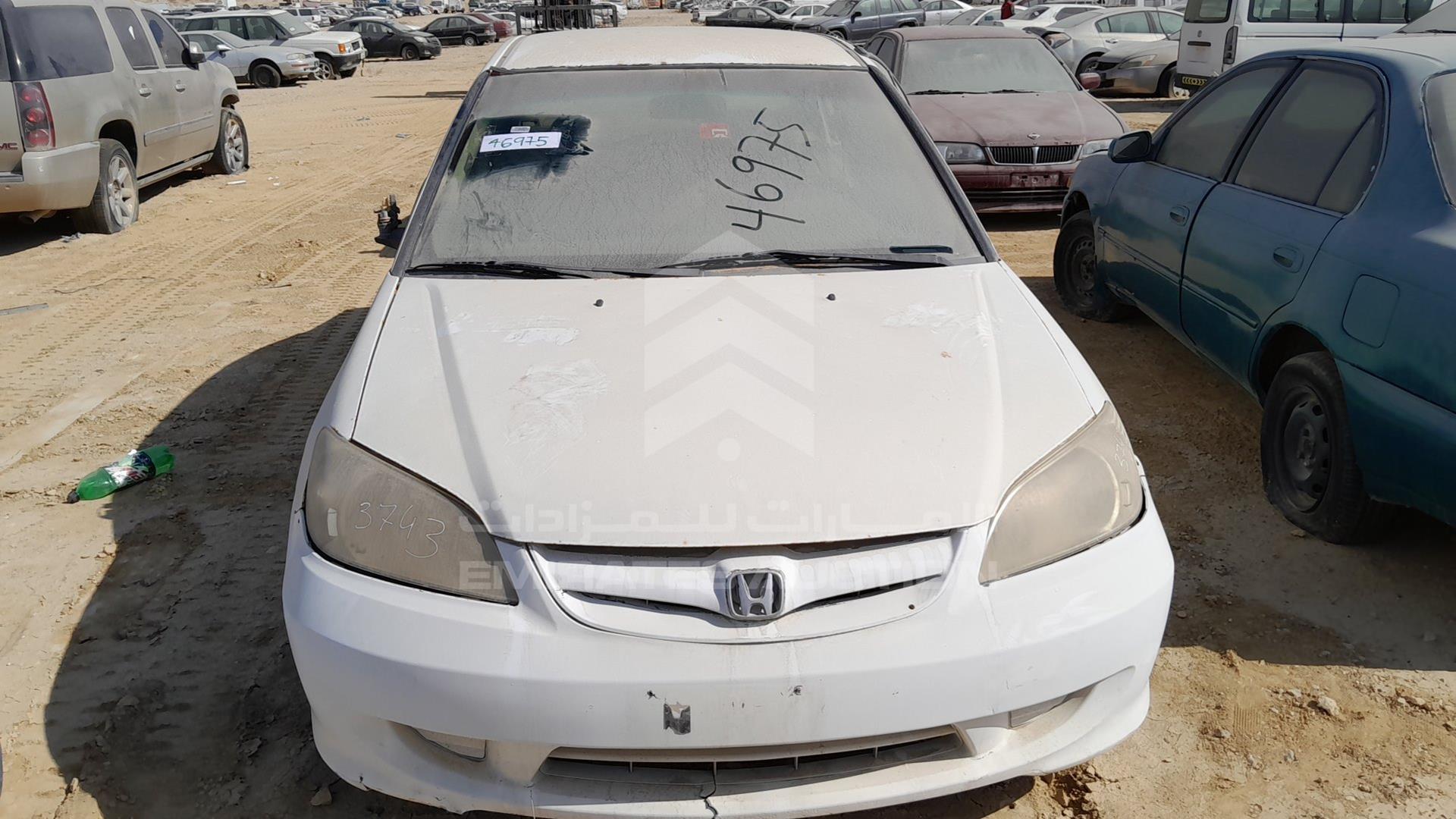 2003 HONDA CIVIC VIN: JHMES865X3S408918