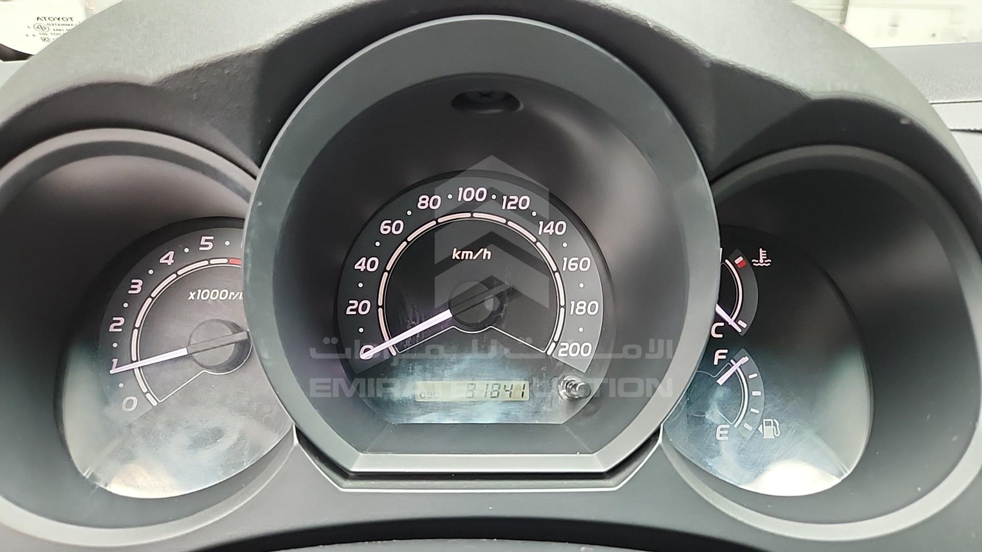 2011 TOYOTA HILUX VIN: MR0EX12G2B2047248