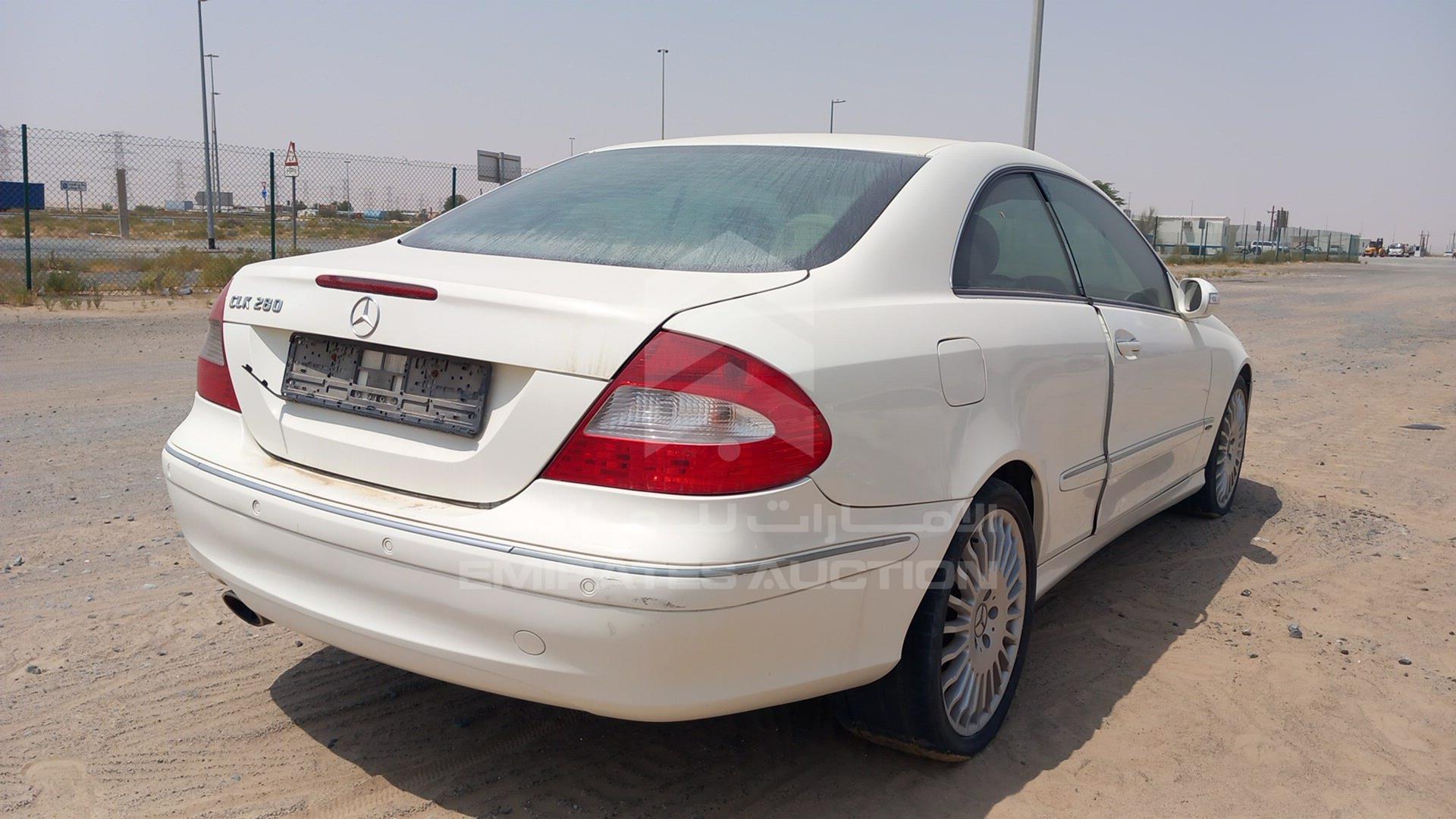 2006 MERCEDES CLK 280 VIN: WDB2093541F176215