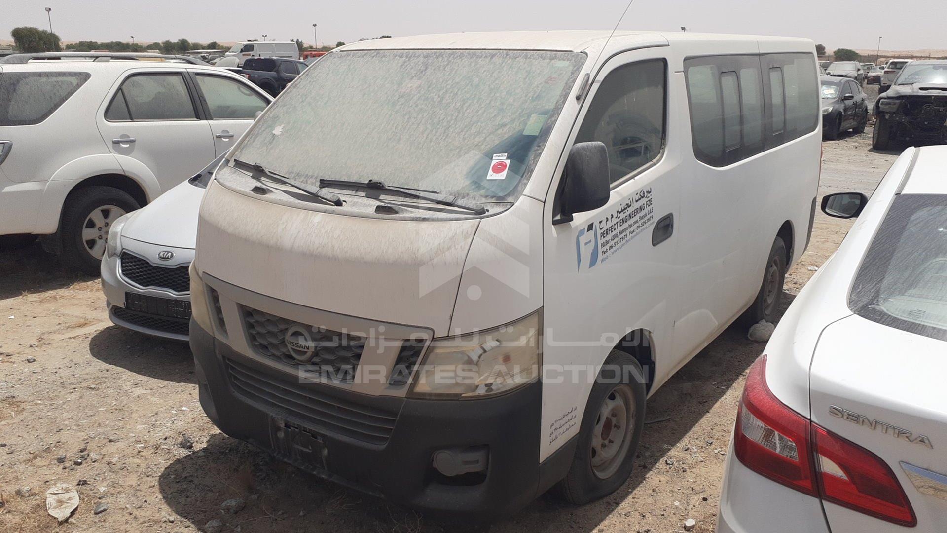 2015 NISSAN URVAN VIN: JN6BE6DS8F9009443