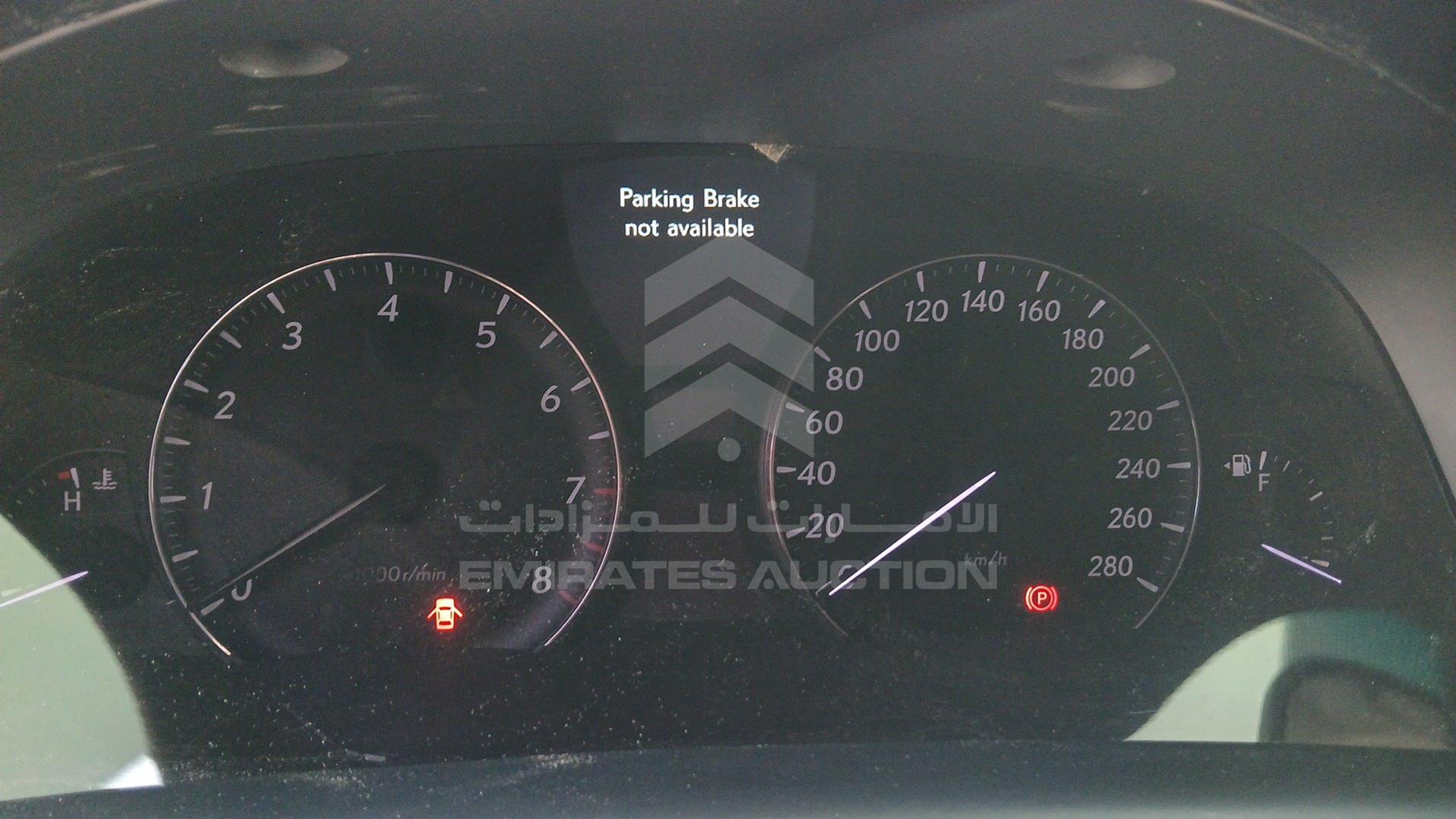 2007 LEXUS LS 460 VIN: JTHBL46F375024677