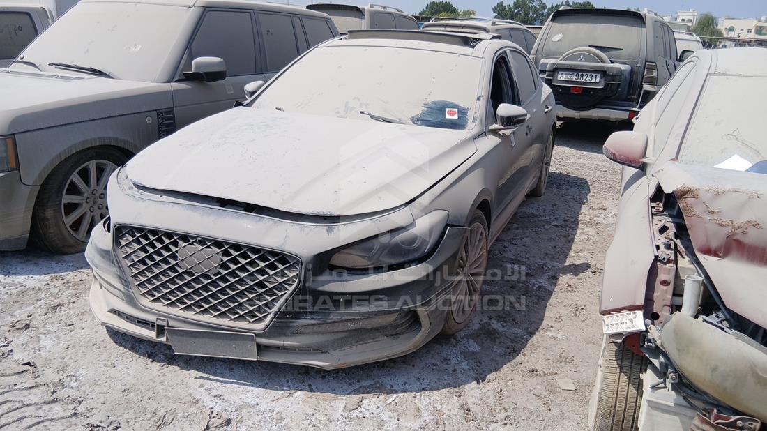 2018 Hyundai Grandeur - Scrap without document — Front Left Angle — Photo 4