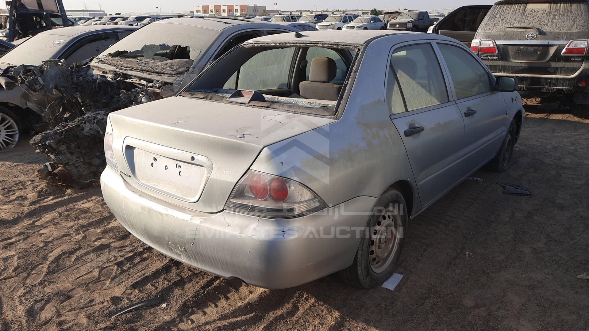 2008 MITSUBISHI LANCER VIN: JMYSRCS1A8U741938