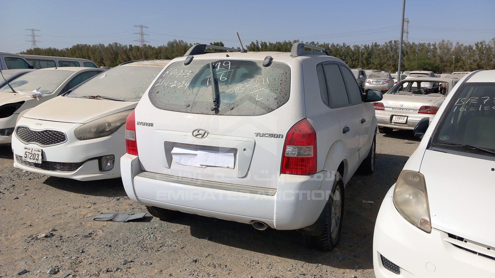 2009 HYUNDAI TUCSON VIN: KMHJM81B59U907142
