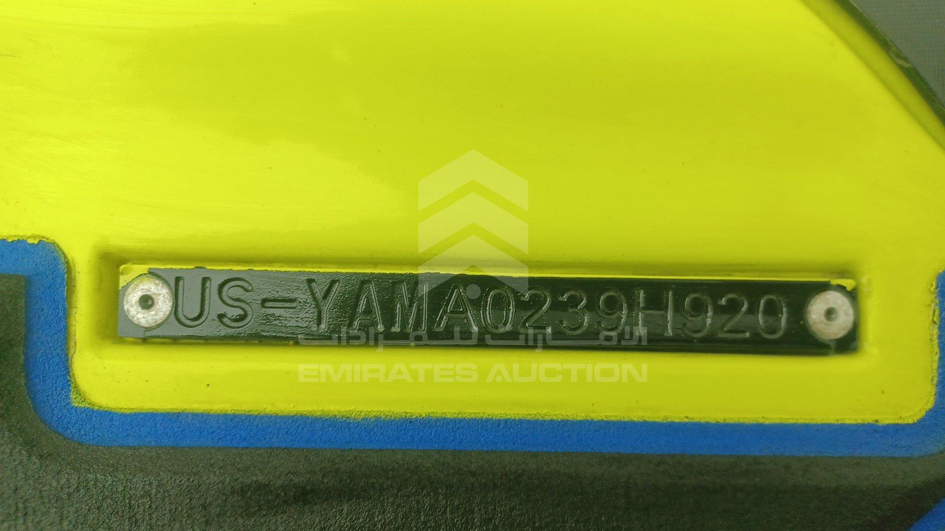 2020 JET SKI + TROLLEY YAMAHA VIN: USYAMA0239H920