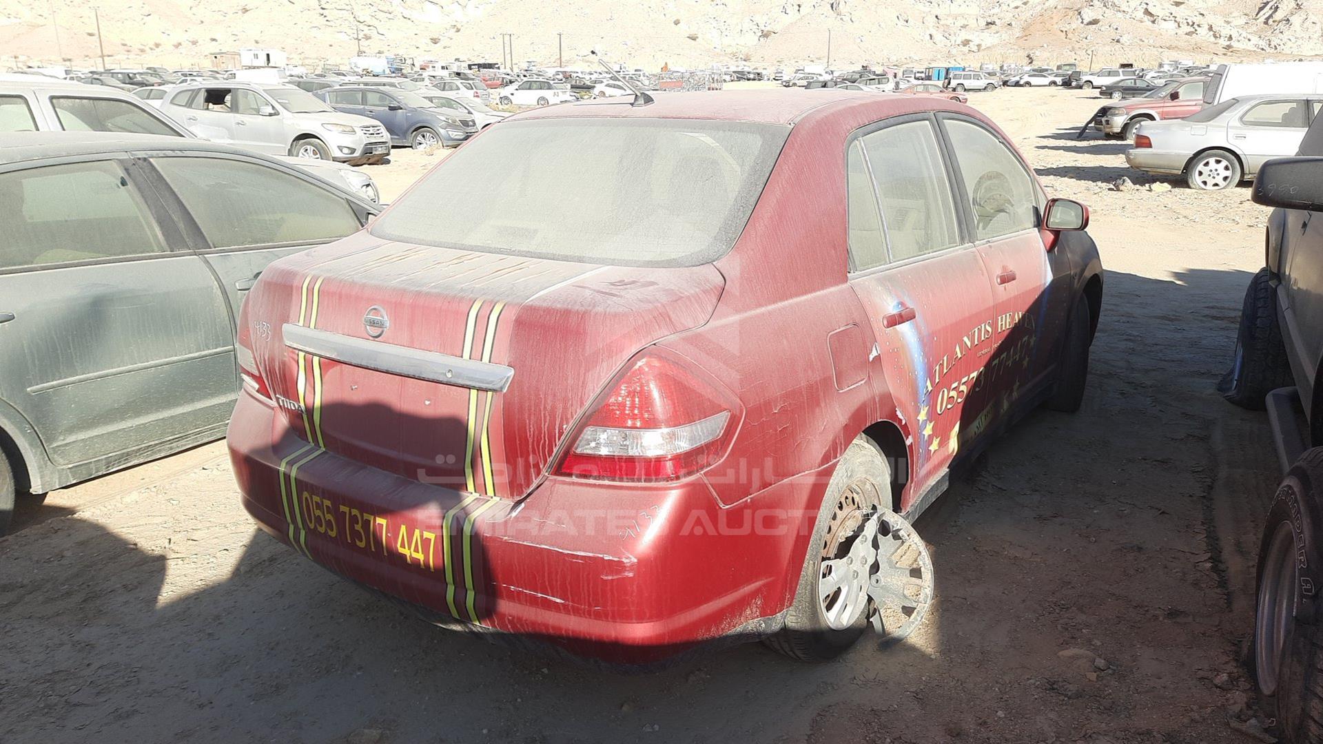 2009 NISSAN TIIDA VIN: JN1CC11CX9T038613