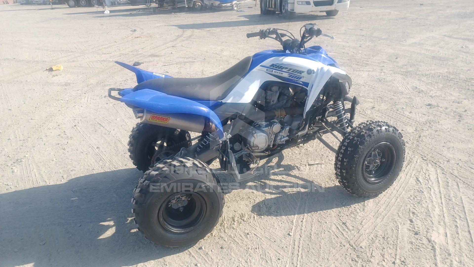 2017 YAMAHA RAPTOR VIN: 5Y4AM74Y8HA103679