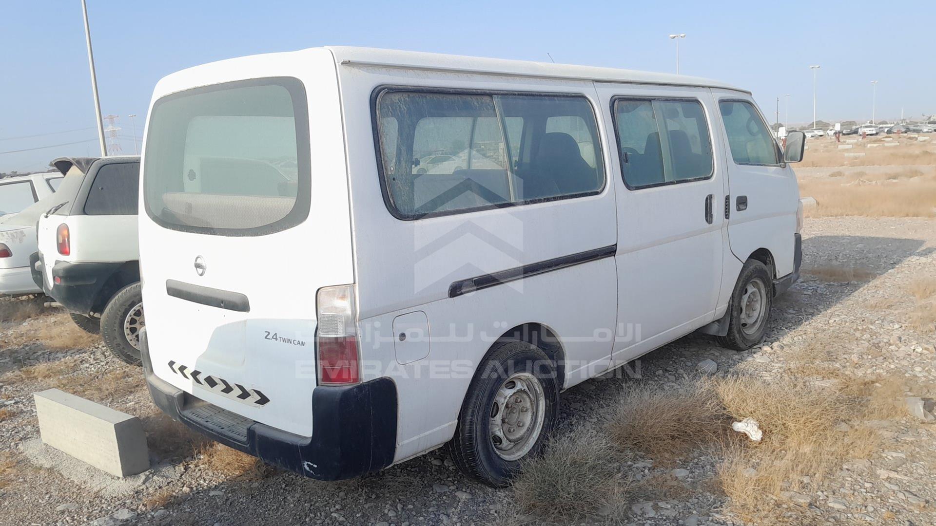 2008 NISSAN URVAN VIN: JN6AE54S88X002741