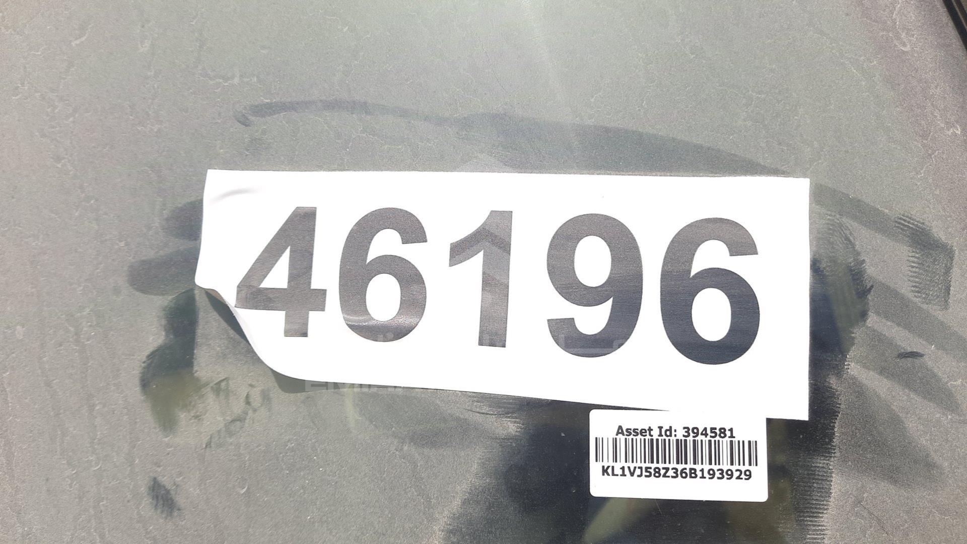 2006 CHEVROLET EPICA VIN: KL1VJ58Z36B193929