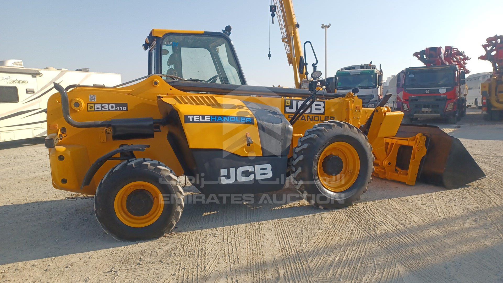 2022 JCB 530-110 VIN: RAJ5DD8MP03080640