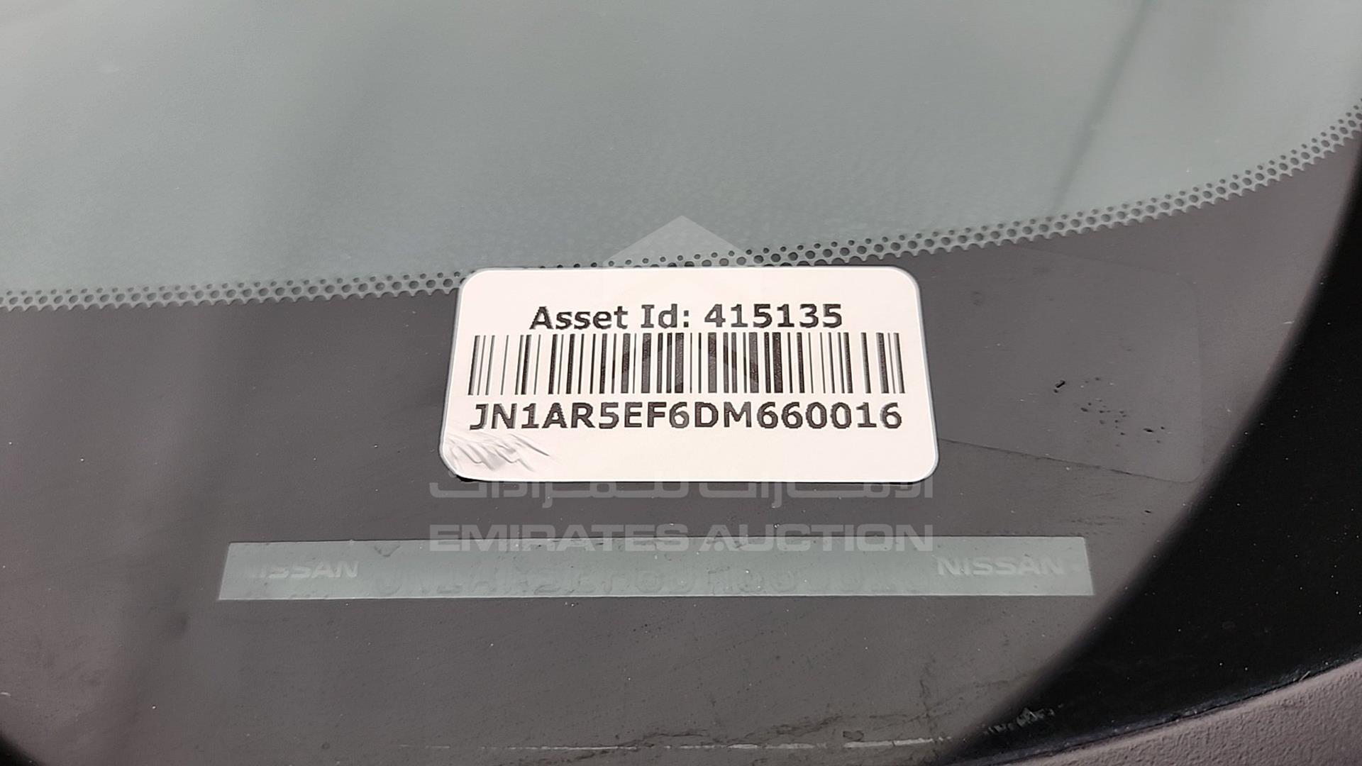 2013 NISSAN GTR VIN: JN1AR5EF6DM660016