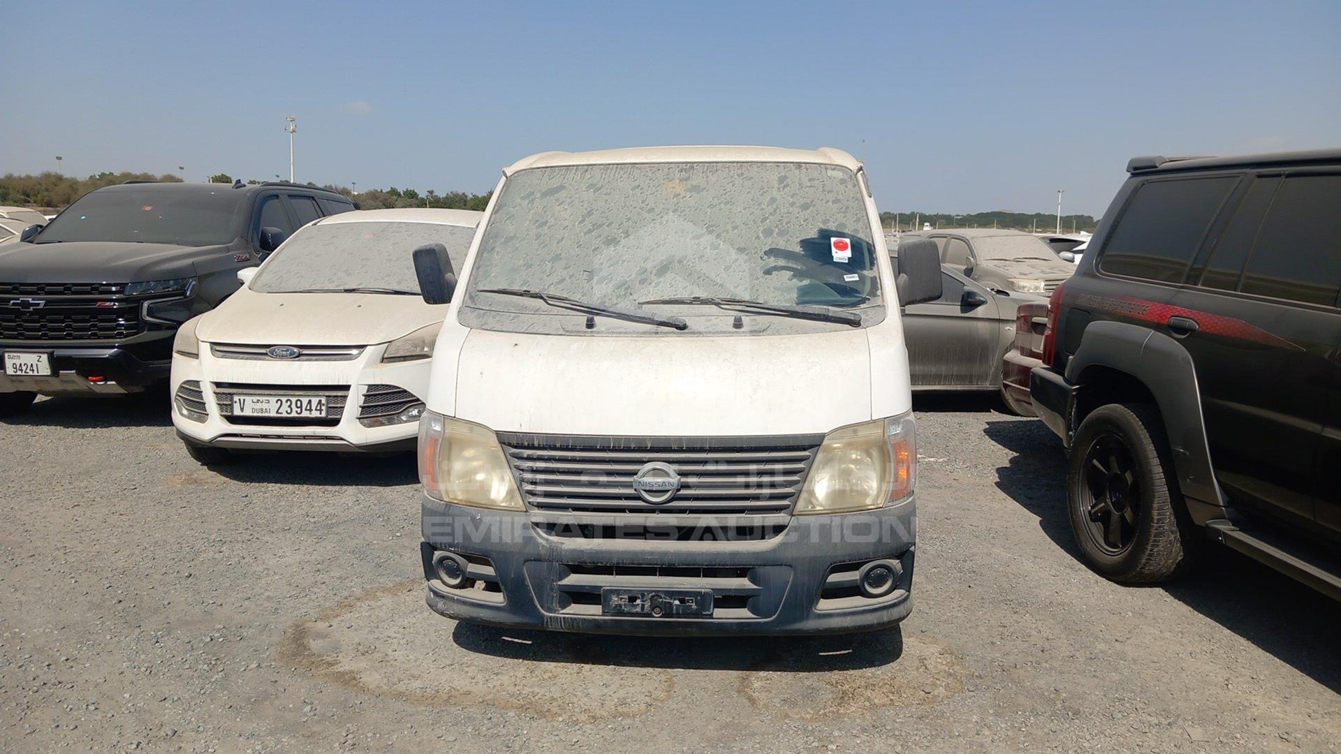 2010 NISSAN URVAN VIN: JN6AE54S9AX021854