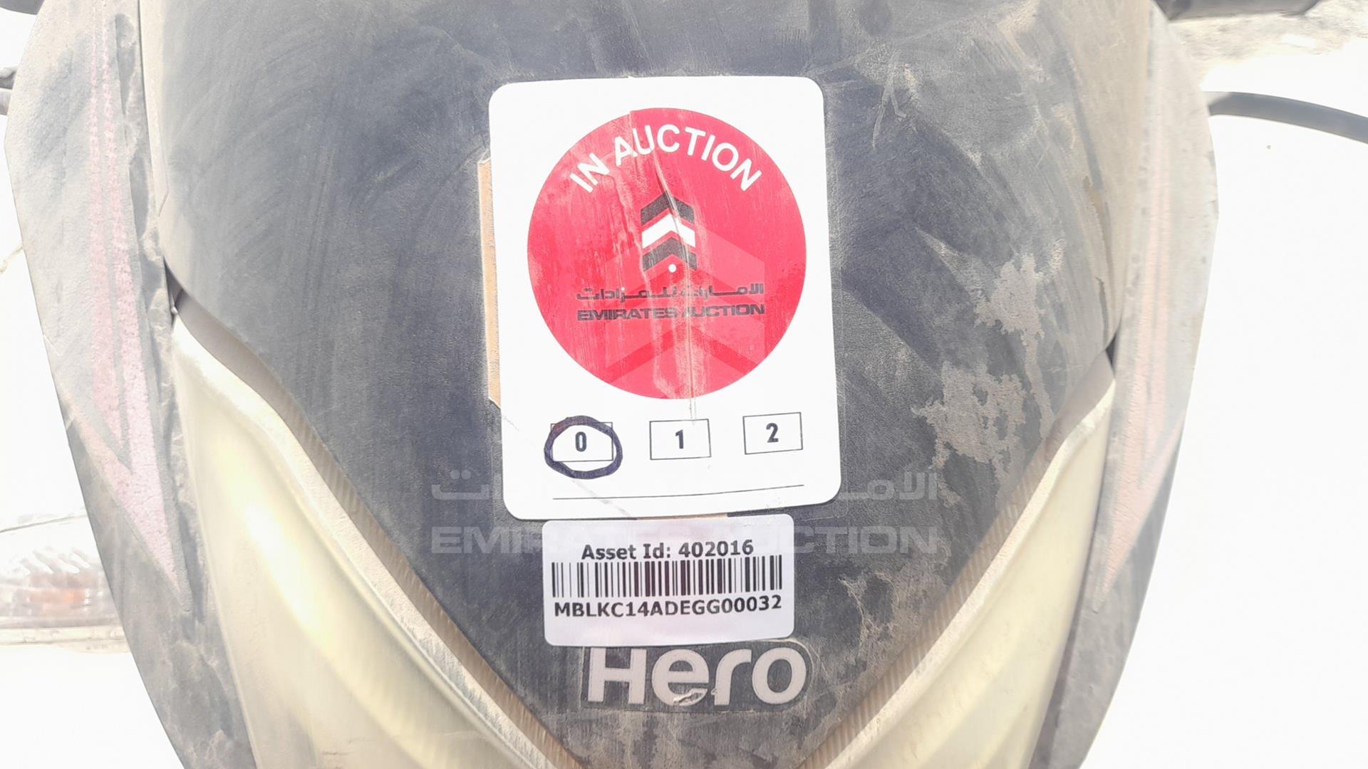 2014 HERO THRILLER VIN: MBLKC14ADEGG00032