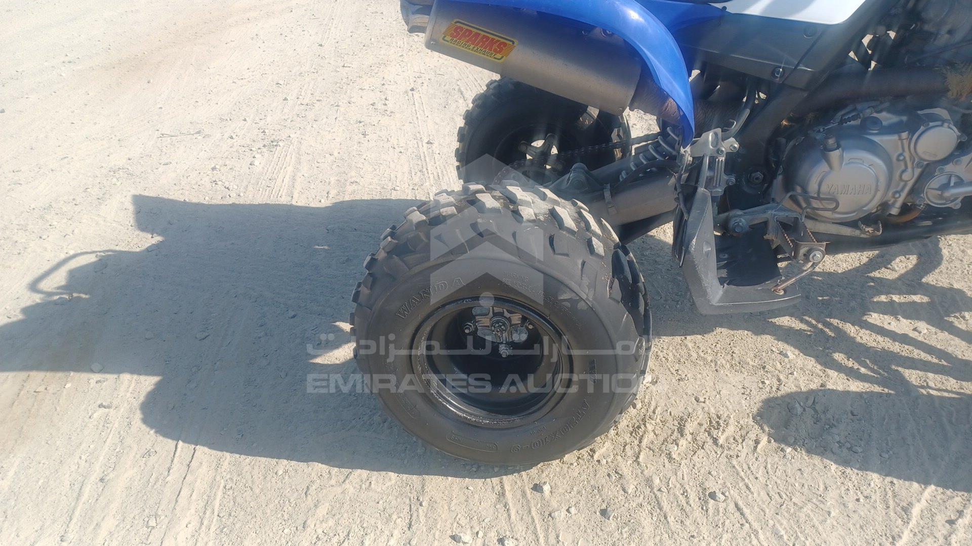 2017 YAMAHA RAPTOR VIN: 5Y4AM74Y8HA103679