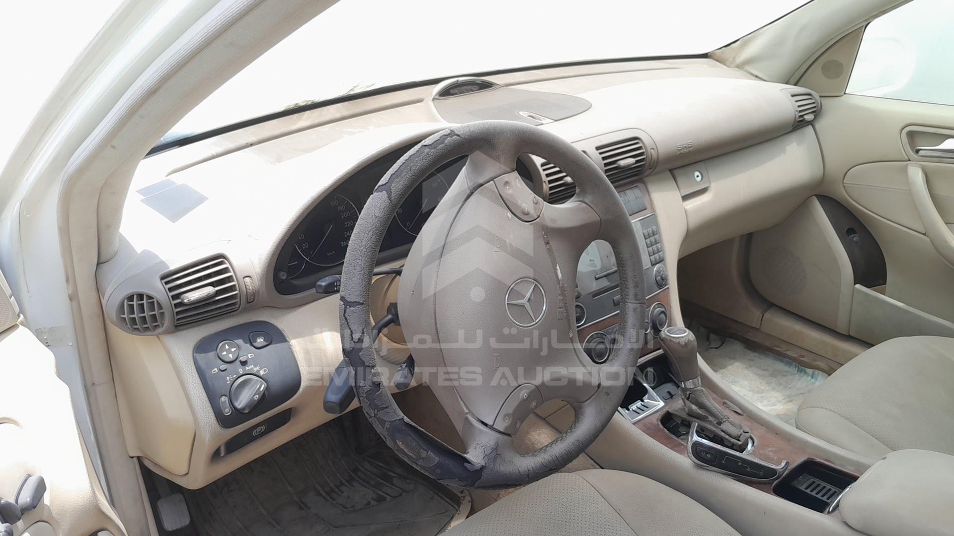 2007 MERCEDES C 230 VIN: WDBRF52H87F868453