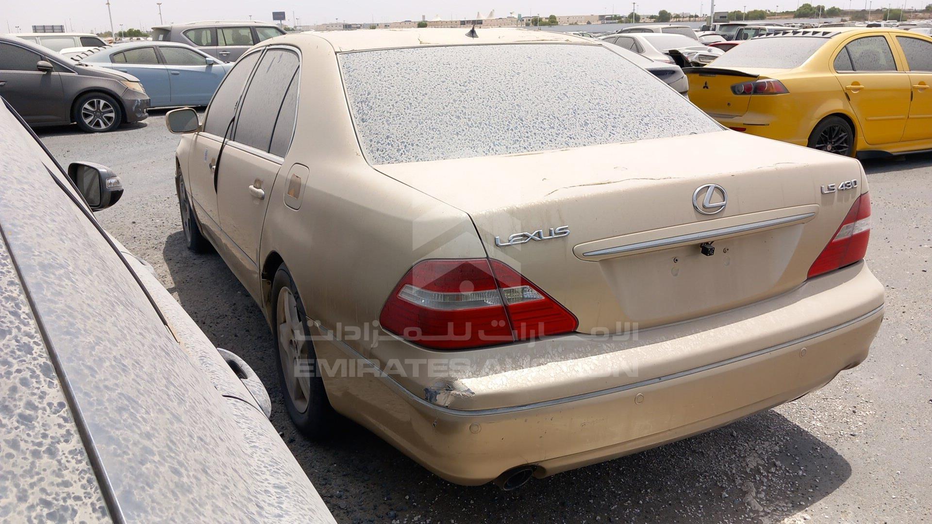 2004 LEXUS LS 430 VIN: JTHBN36F440124431