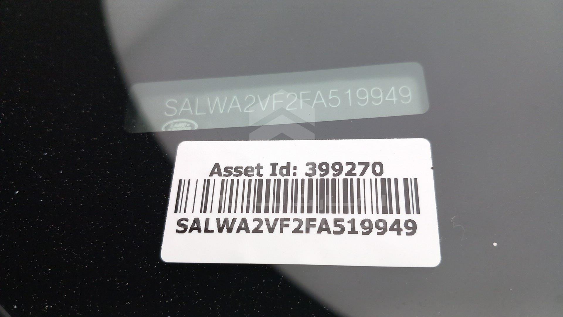 2015 RANGE ROVER SPORT VIN: SALWA2VF2FA519949