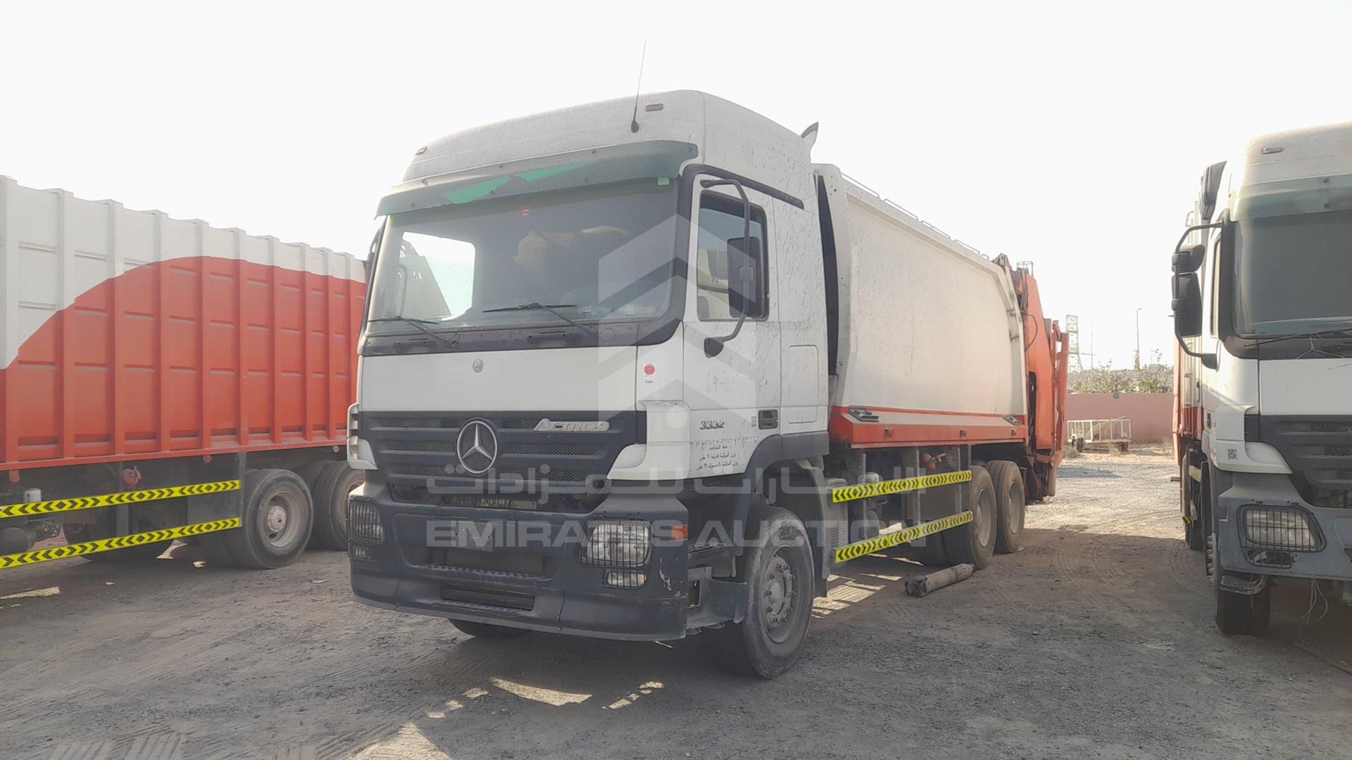 2007 MERCEDES ACTROS VIN: WDAKHCAA57L185815