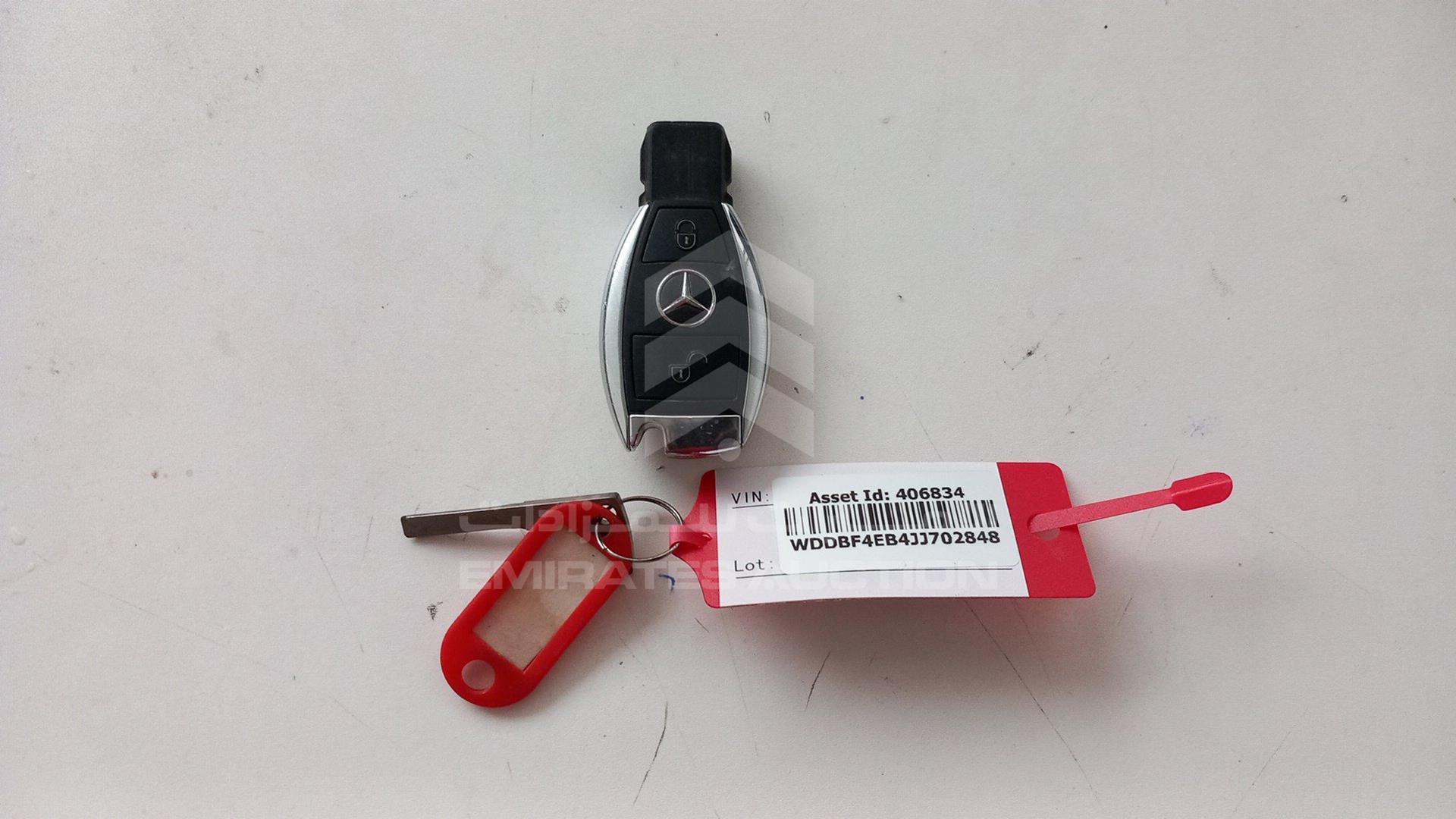 2018 MERCEDES A 250 VIN: WDDBF4EB4JJ702848